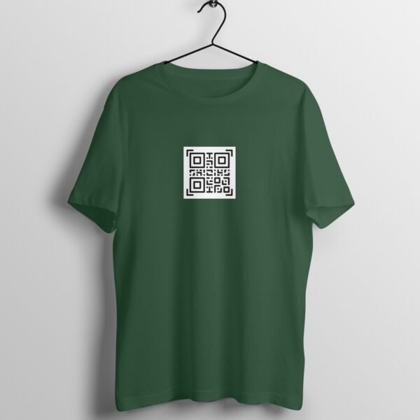 Custom QR Code Half Sleeve T-Shirt – Personalized Link Printed - Image 11