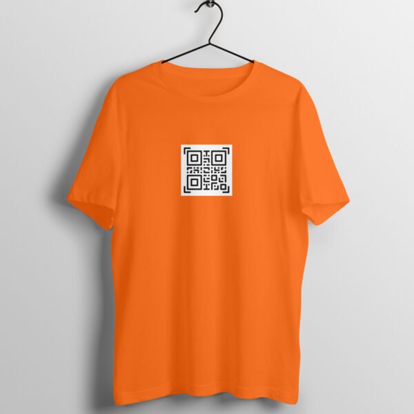 Custom QR Code Half Sleeve T-Shirt – Personalized Link Printed - Image 19