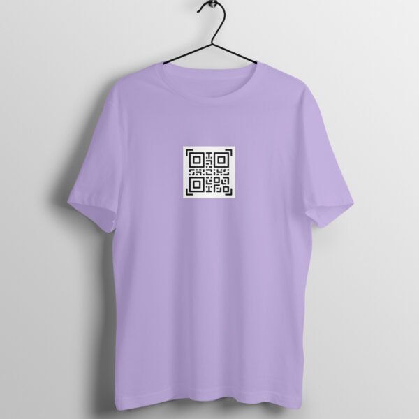 Custom QR Code Half Sleeve T-Shirt – Personalized Link Printed - Image 21